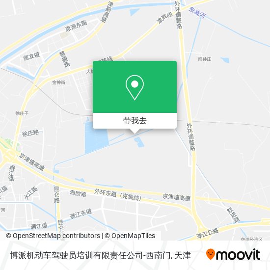 博派机动车驾驶员培训有限责任公司-西南门地图