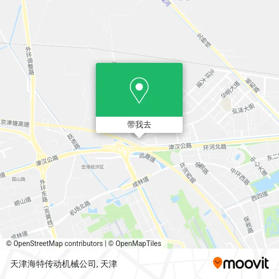 天津海特传动机械公司地图