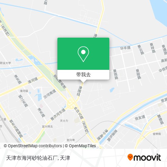 天津市海河砂轮油石厂地图