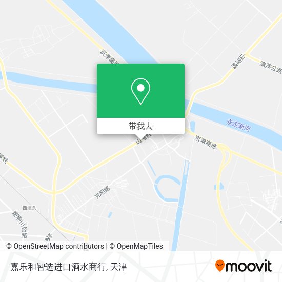 嘉乐和智选进口酒水商行地图