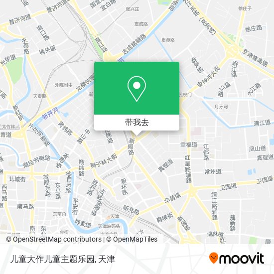 儿童大作儿童主题乐园地图