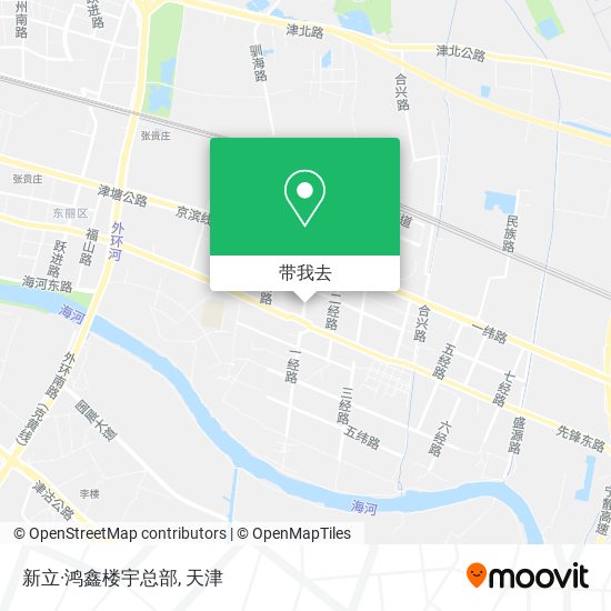 新立·鸿鑫楼宇总部地图