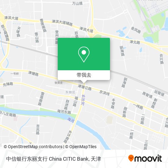 中信银行东丽支行 China CITIC Bank地图