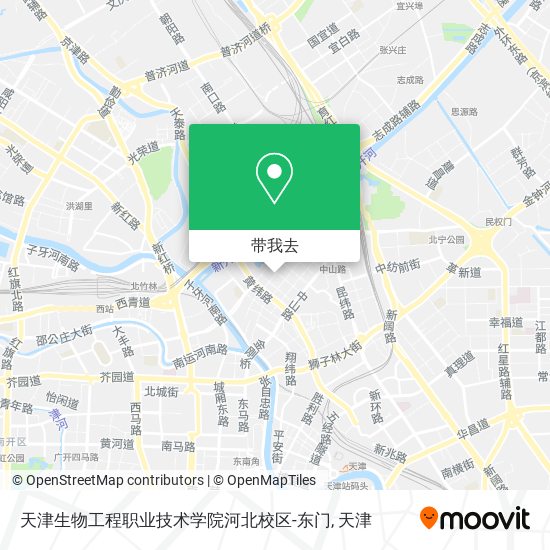 天津生物工程职业技术学院河北校区-东门地图