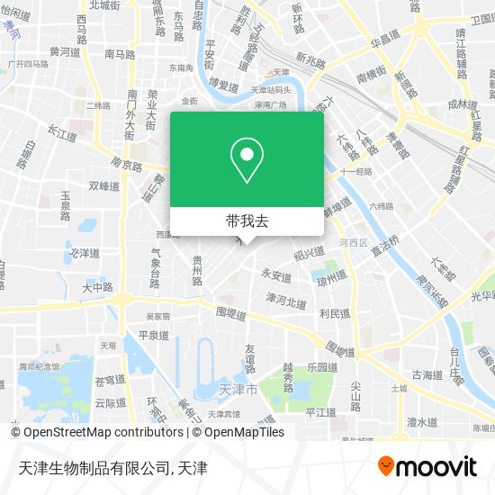 天津生物制品有限公司地图