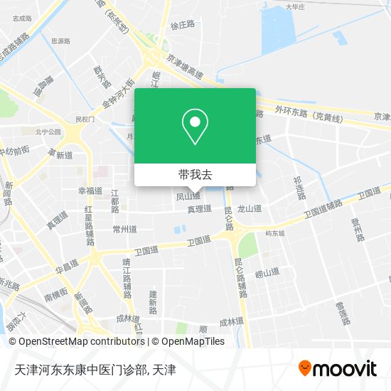 天津河东东康中医门诊部地图