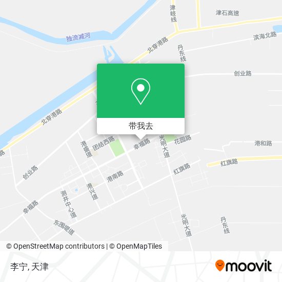 李宁地图