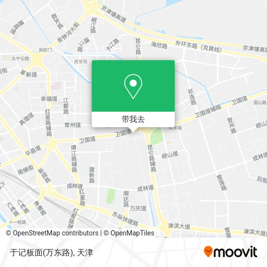 于记板面(万东路)地图