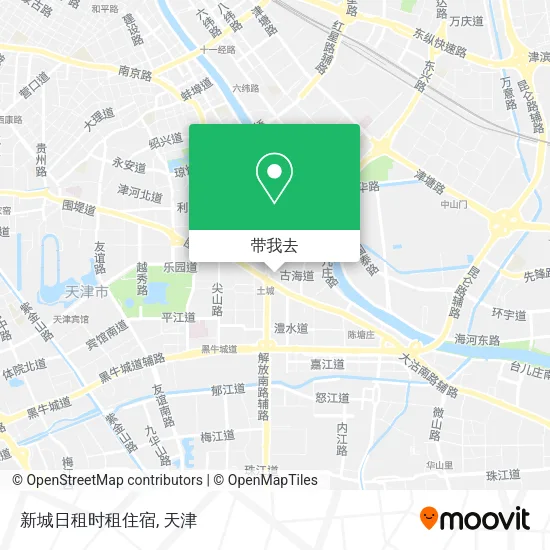 新城日租时租住宿地图
