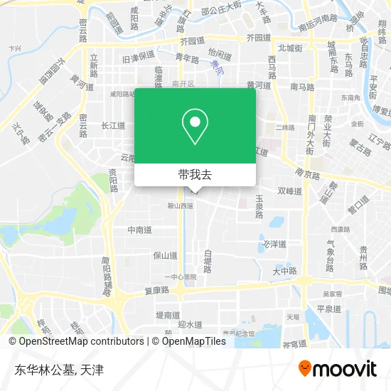 东华林公墓地图