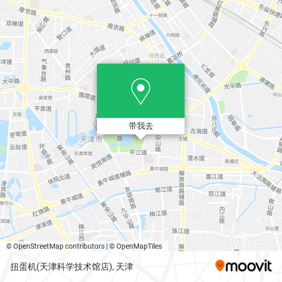 扭蛋机(天津科学技术馆店)地图