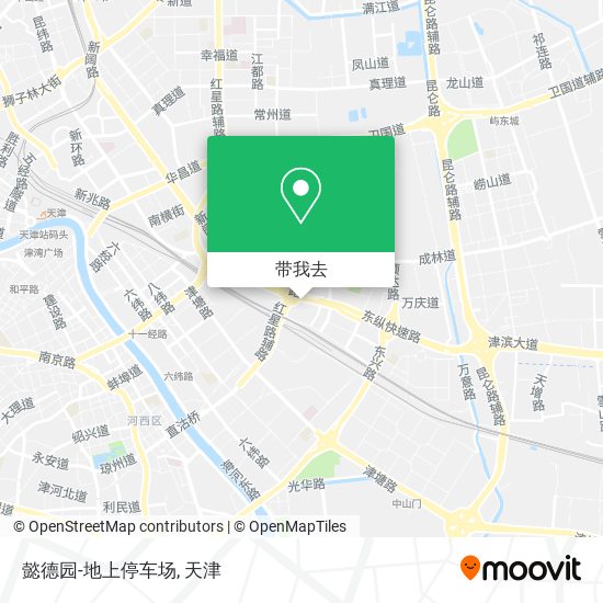 懿德园-地上停车场地图
