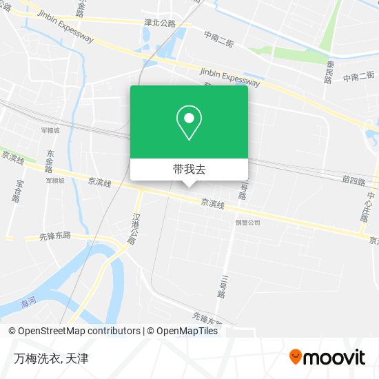 万梅洗衣地图