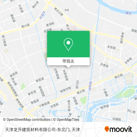 天津龙升建筑材料有限公司-东北门地图