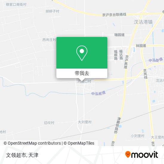 文领超市地图