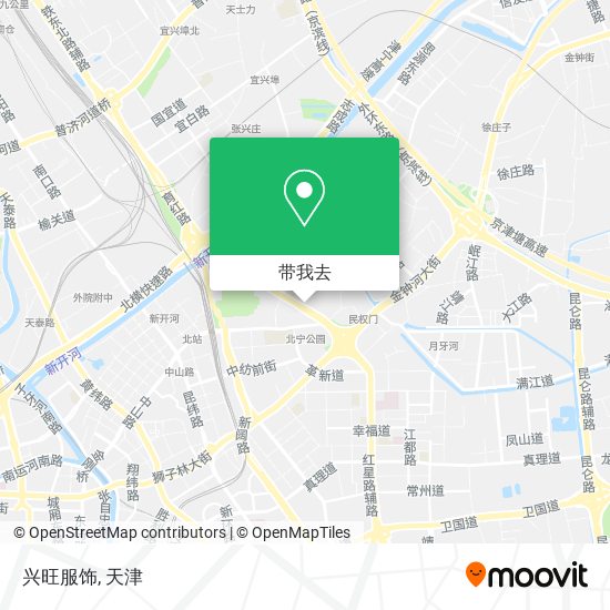 兴旺服饰地图