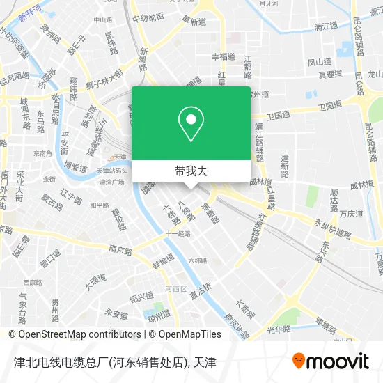 津北电线电缆总厂(河东销售处店)地图