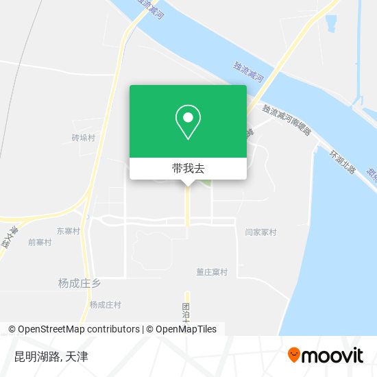 昆明湖路地图