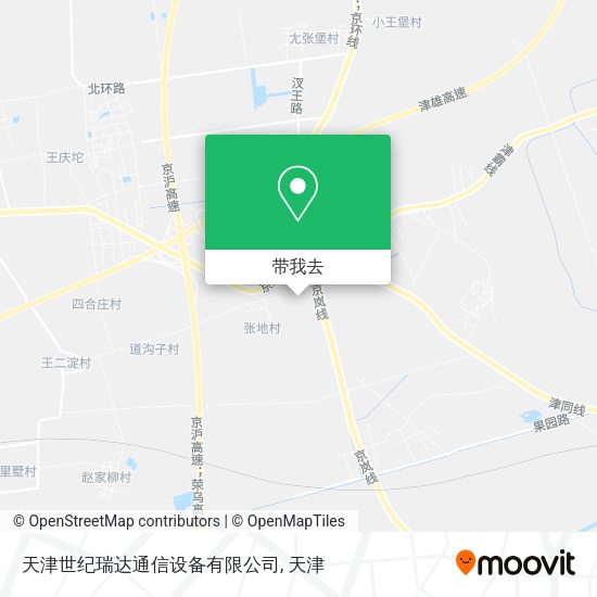 天津世纪瑞达通信设备有限公司地图