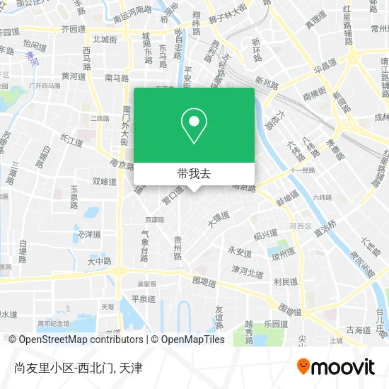 尚友里小区-西北门地图