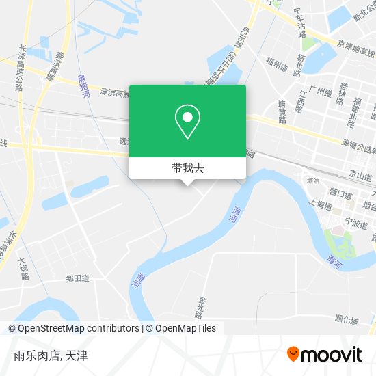 雨乐肉店地图