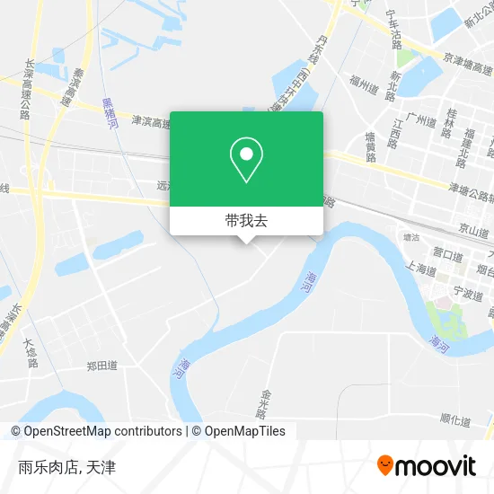 雨乐肉店地图