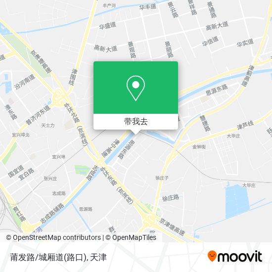 莆发路/城厢道(路口)地图