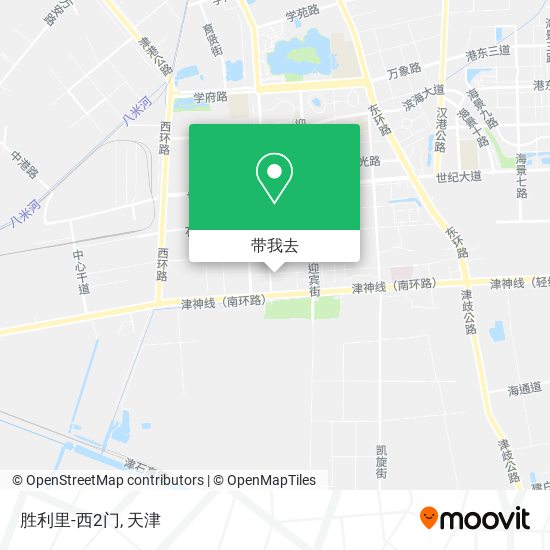 胜利里-西2门地图