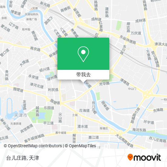 台儿庄路地图