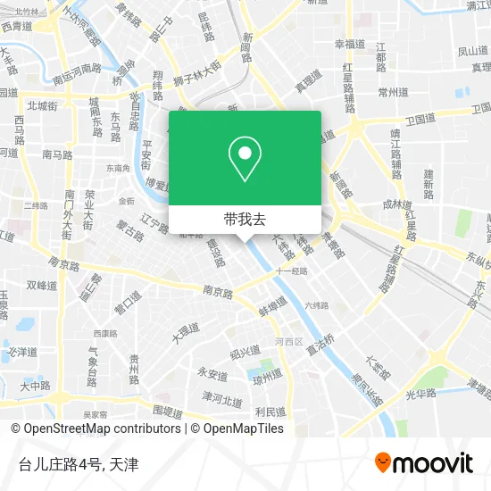 台儿庄路4号地图