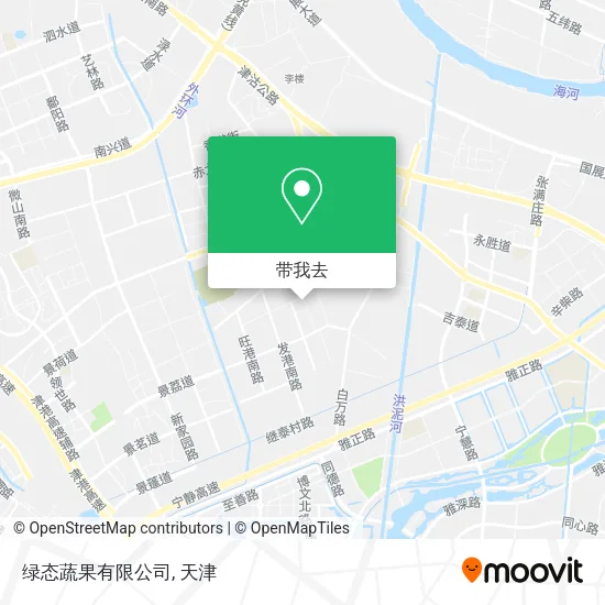 绿态蔬果有限公司地图