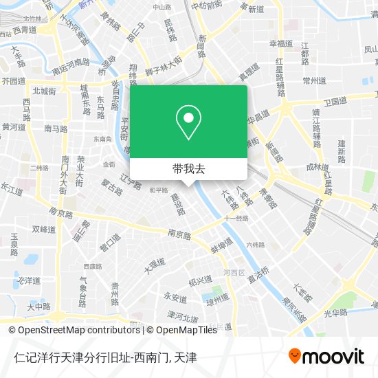 仁记洋行天津分行旧址-西南门地图