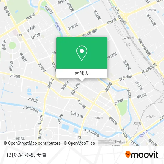 13段-34号楼地图