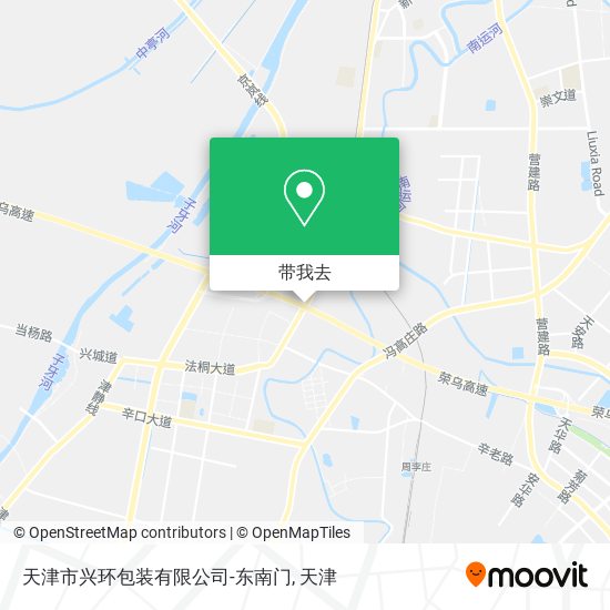 天津市兴环包装有限公司-东南门地图