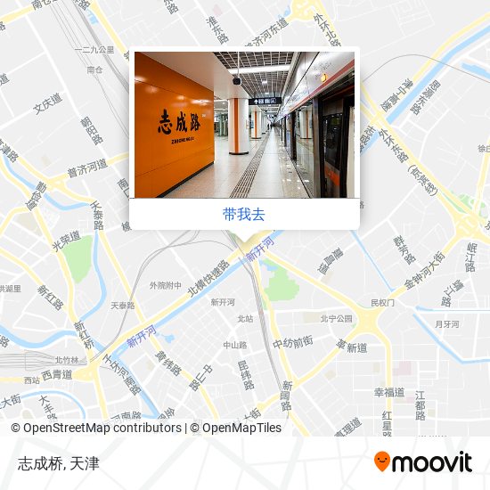 志成桥地图