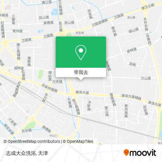 志成大众洗浴地图