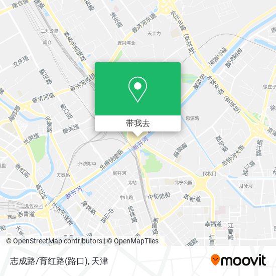 志成路/育红路(路口)地图