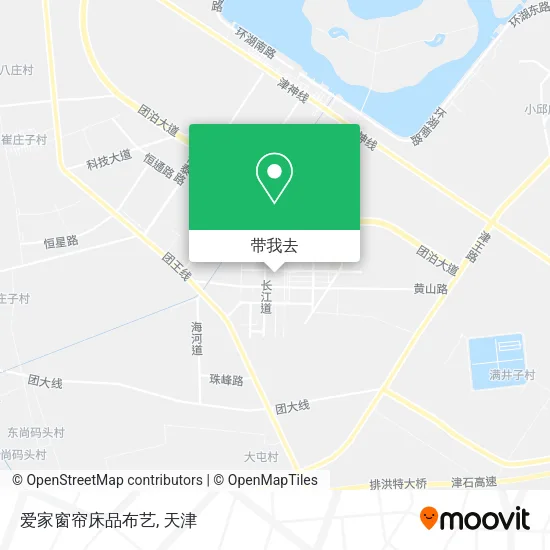 爱家窗帘床品布艺地图