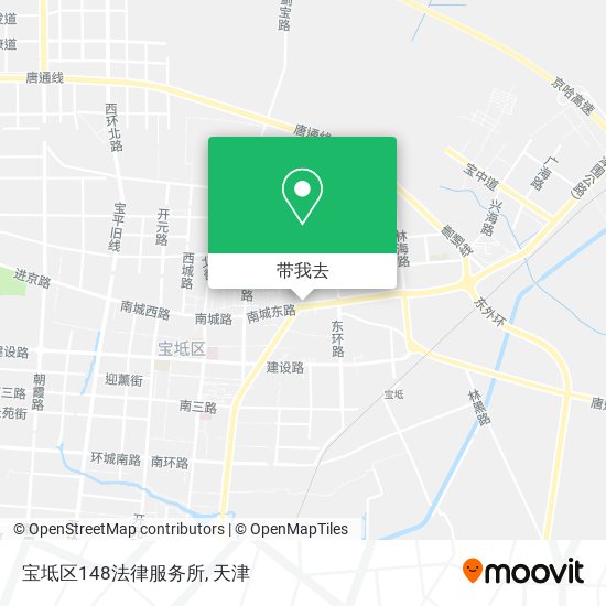 宝坻区148法律服务所地图