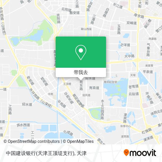 中国建设银行(天津王顶堤支行)地图