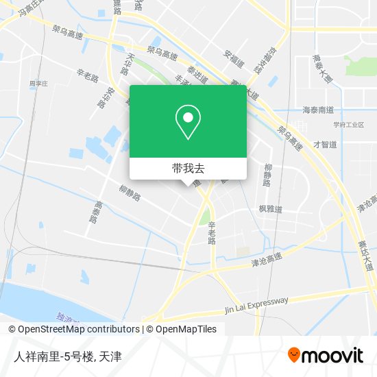 人祥南里-5号楼地图