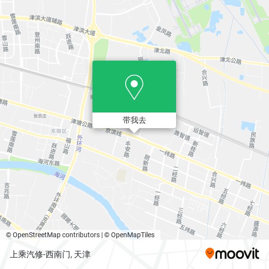 上乘汽修-西南门地图