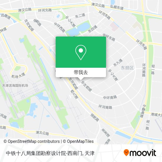 中铁十八局集团勘察设计院-西南门地图