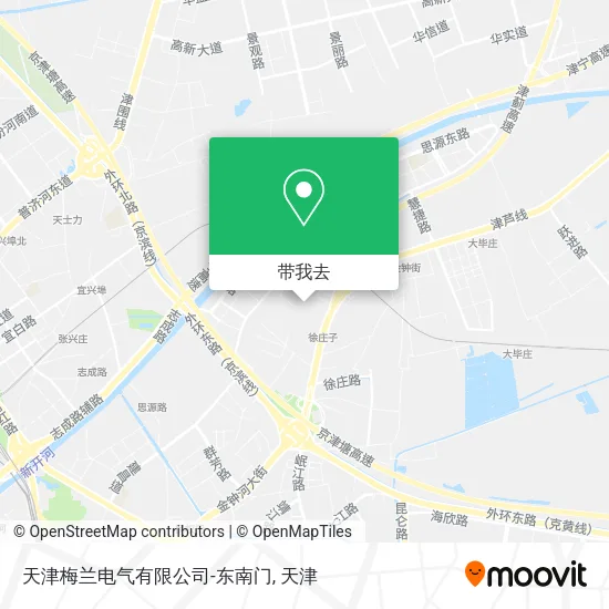 天津梅兰电气有限公司-东南门地图