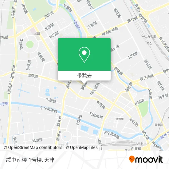 绥中南楼-1号楼地图