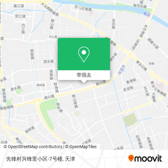 先锋村兴锋里小区-7号楼地图