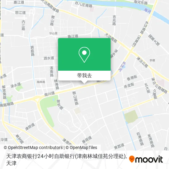 天津农商银行24小时自助银行(津南林城佳苑分理处)地图