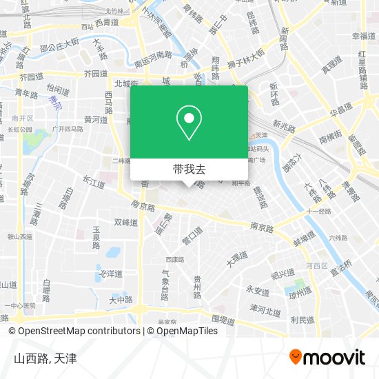 山西路地图