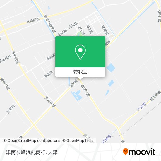 津南长峰汽配商行地图