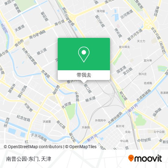 南普公园-东门地图